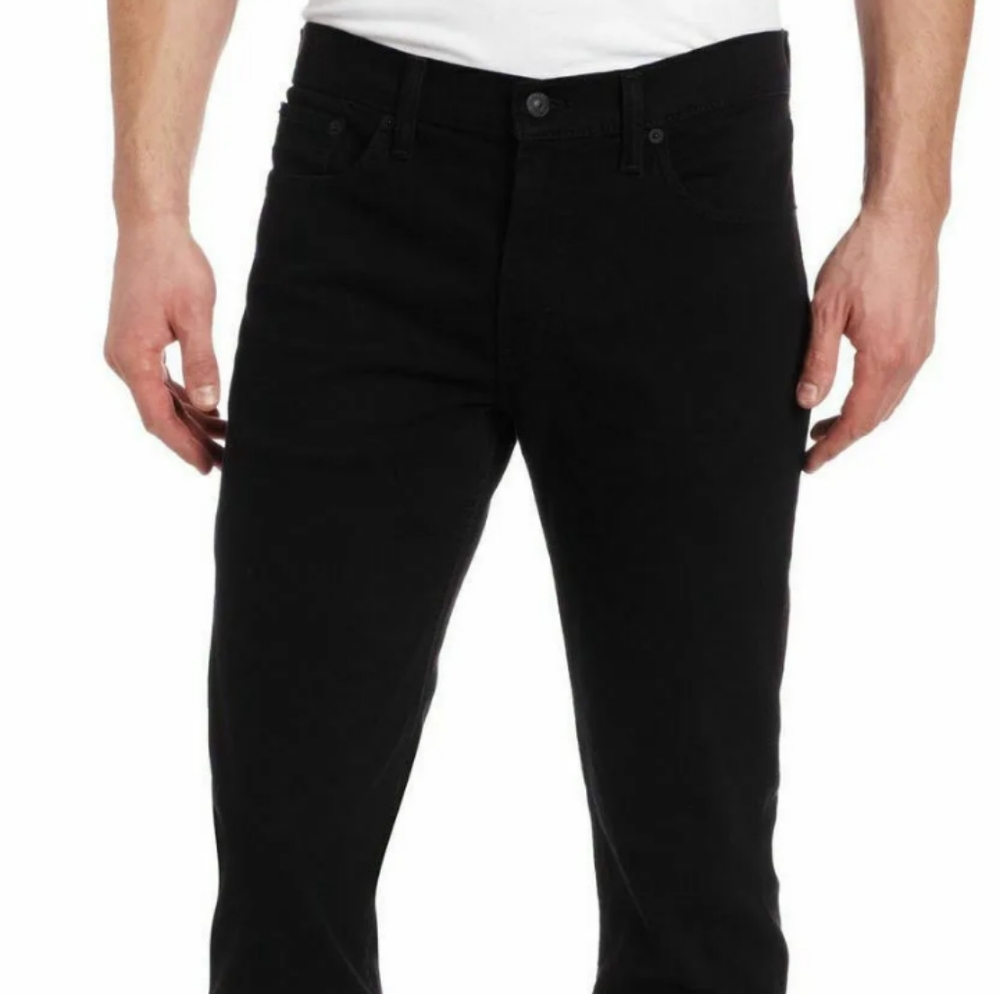 LEVI'S STRAUSS 511 MEN'S ORIGINAL SLIM FIT JEANS PANTS BLACK 28X28 (16) Regular